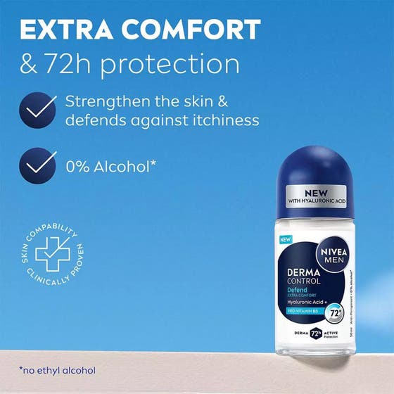 Antiperspirant Deo Derma Control Defend Roll On