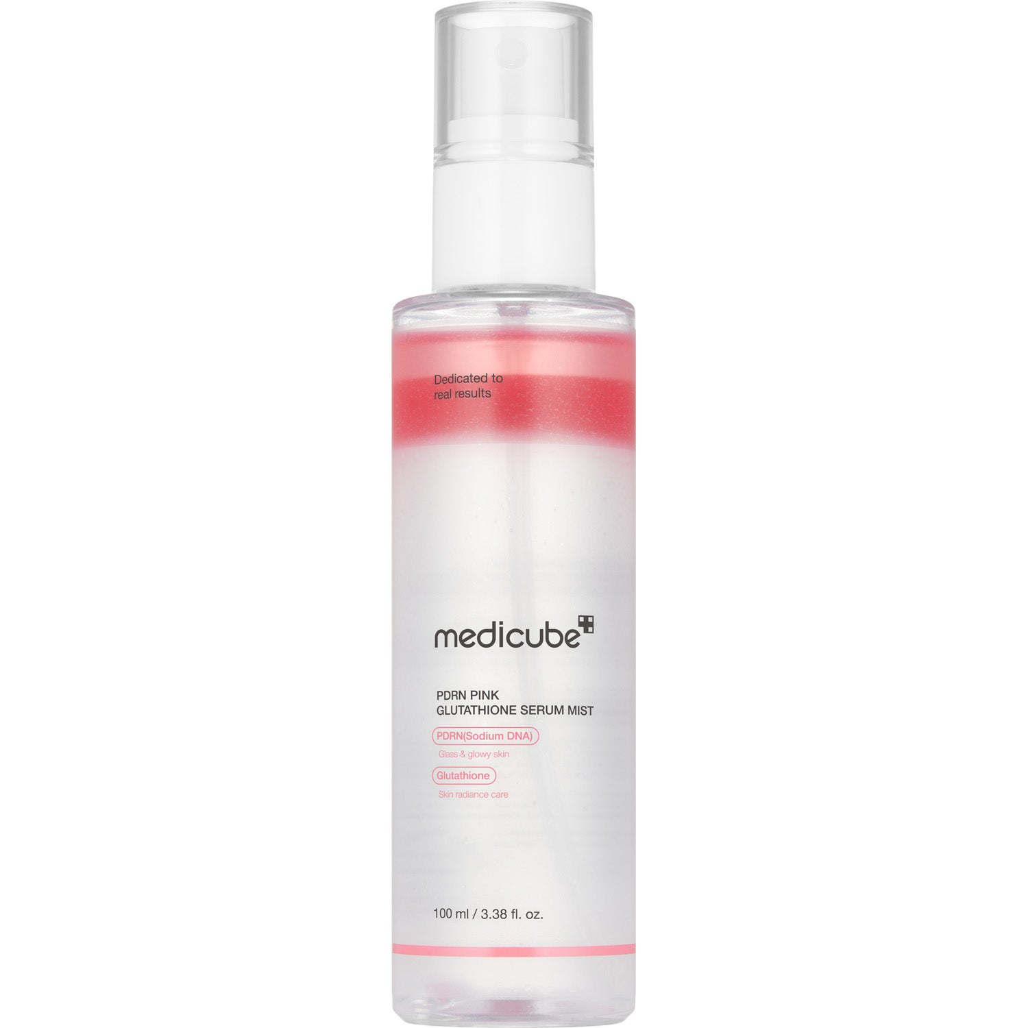 MEDICUBE Pdrn Pink Glutathione Serum Mist rengöring & peeling dam – bild 7