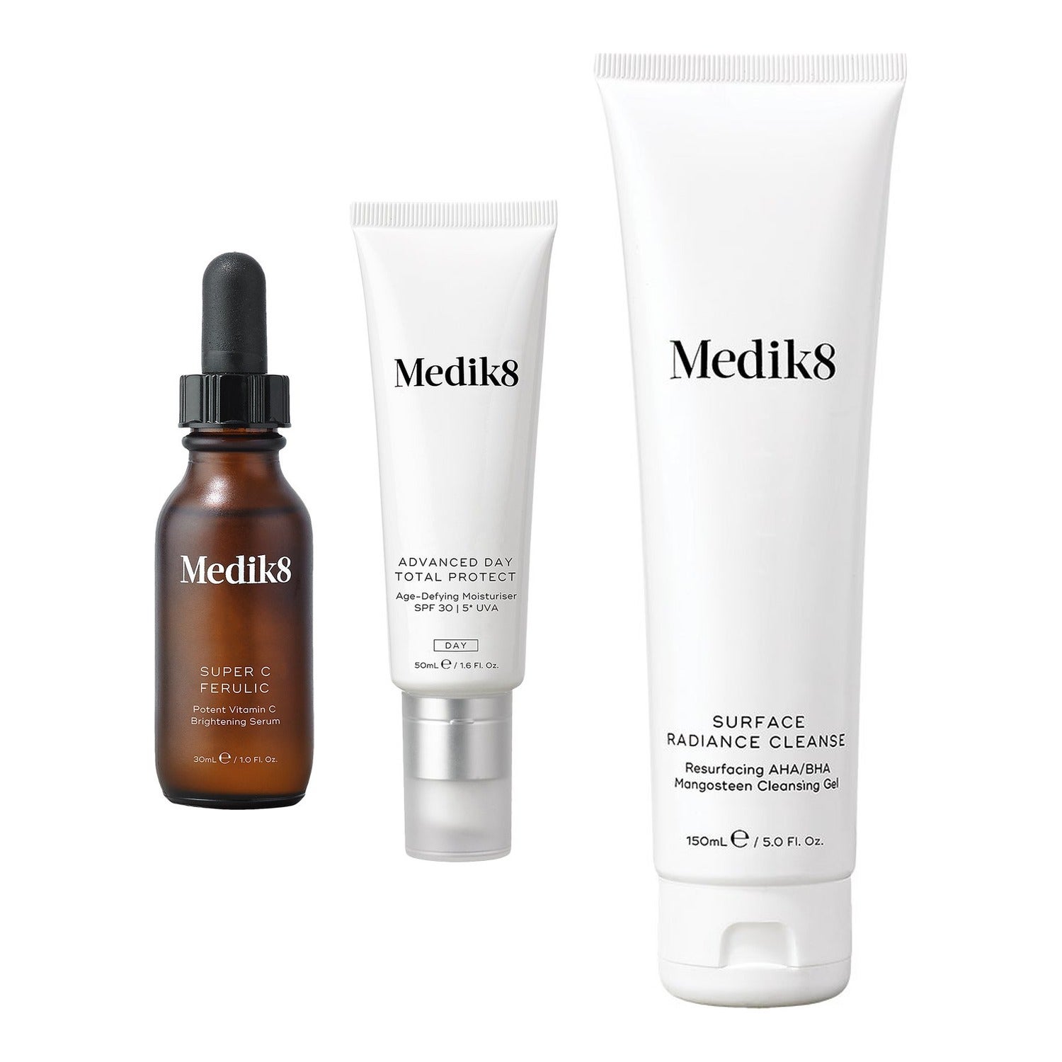 Medik8 Vitamin C Morning Routine 150 ml + 30 ml + 50 ml - 230 ml