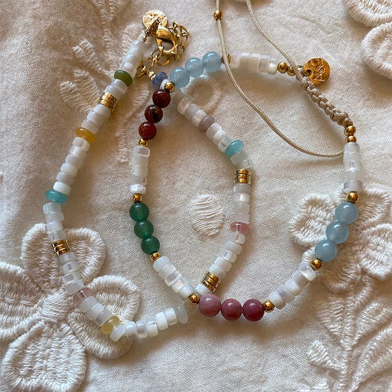 Funky Stones Bracelet Multicolor