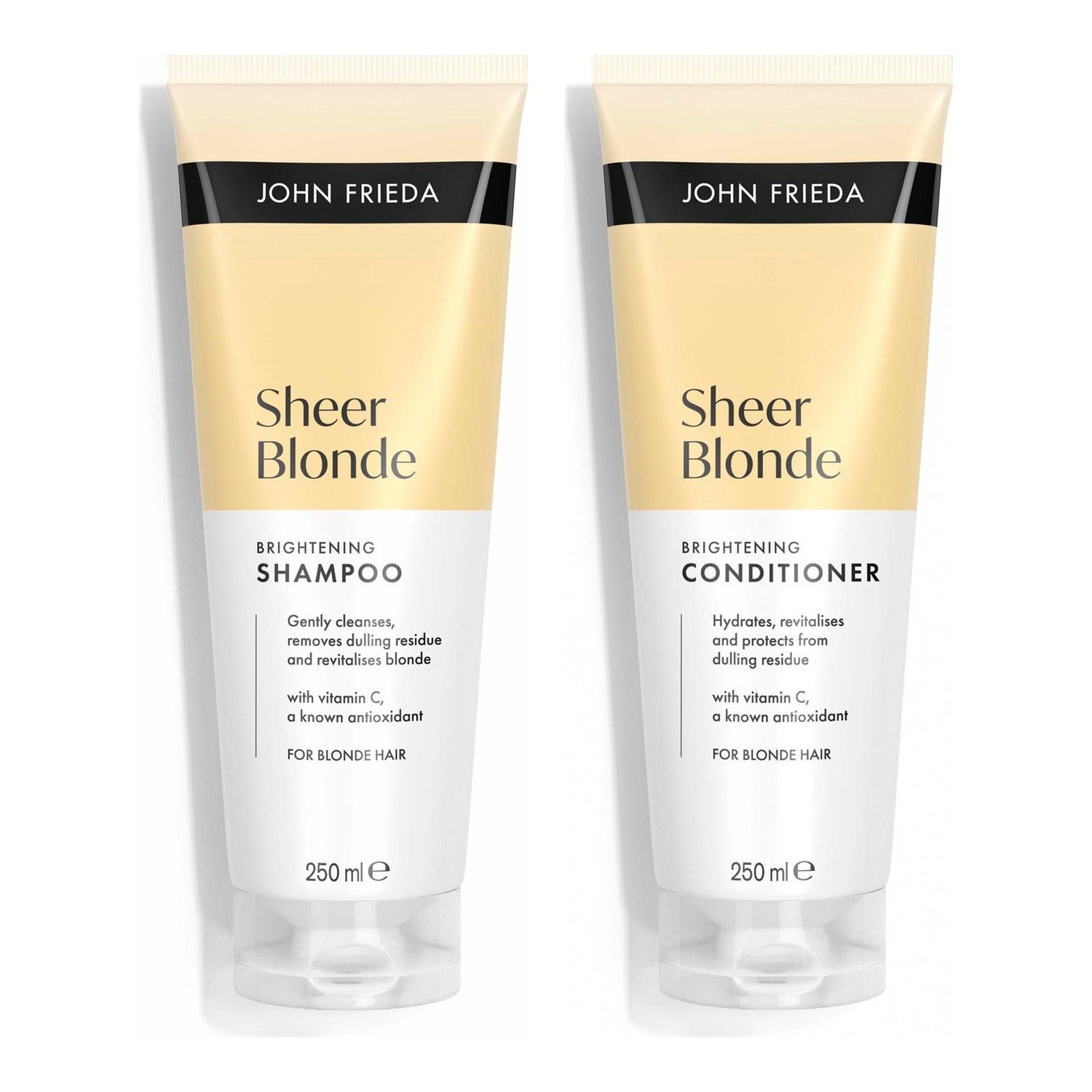 John Frieda Blonde Brightness Shampoo & Conditioner Set Shampoo 250 ml & Conditioner 250 ml - 500 ml
