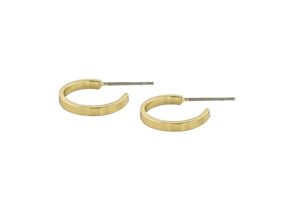 Moe Ring Ear Plain Gold