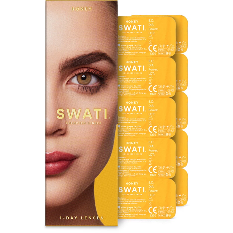 SWATI Cosmetics Coloured Lenses 1-Day Pearl 5 pcs ögonsmink dam