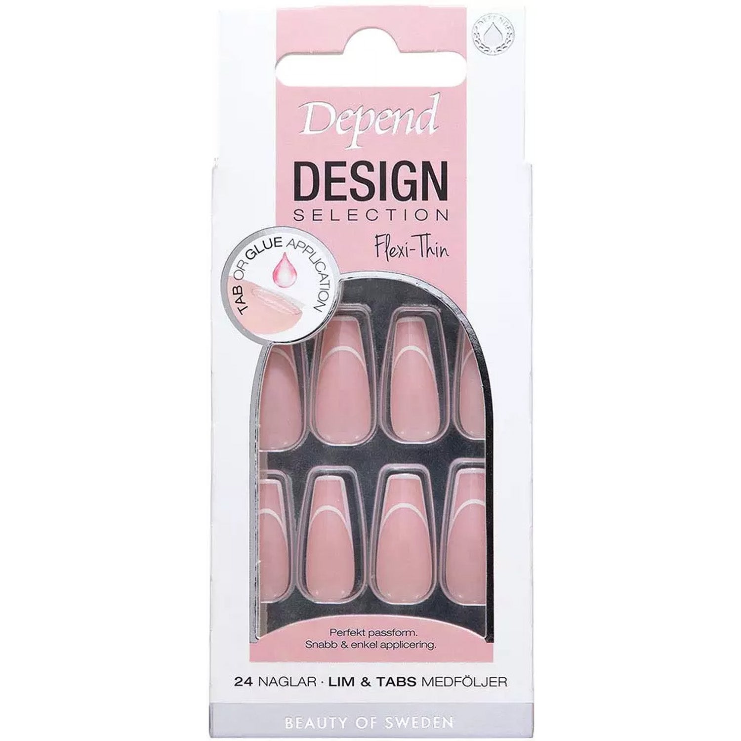 Depend Cosmetic Design Selection Artsy Smiles Coffin Nord nagelprodukter dam – bild 7