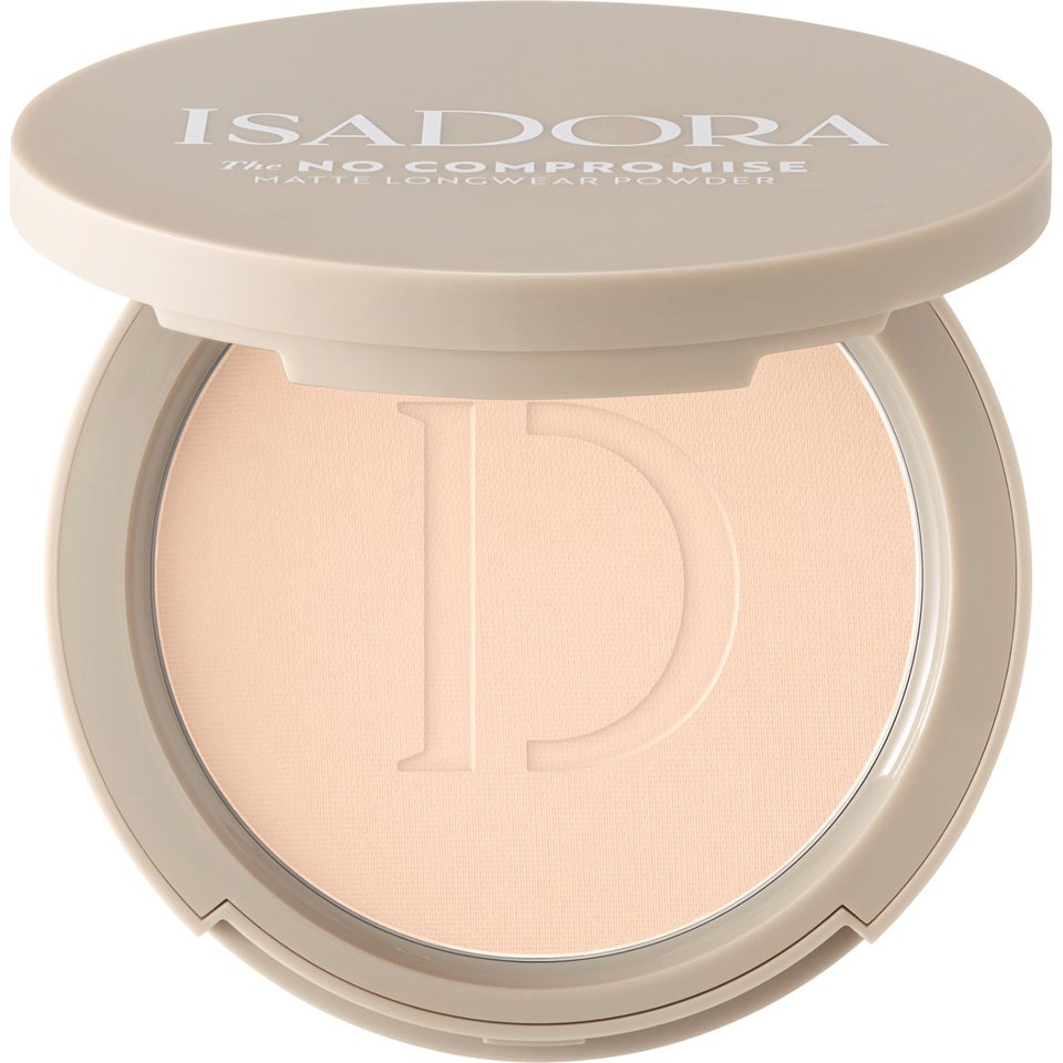 The No Compromise Matte Longwear Powder Cool Ivory 7 g