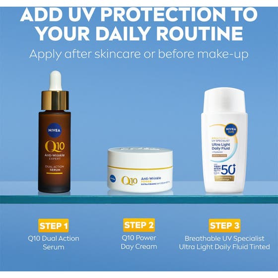 UV Face Ultra Fluid Medium Tinted SPF50+