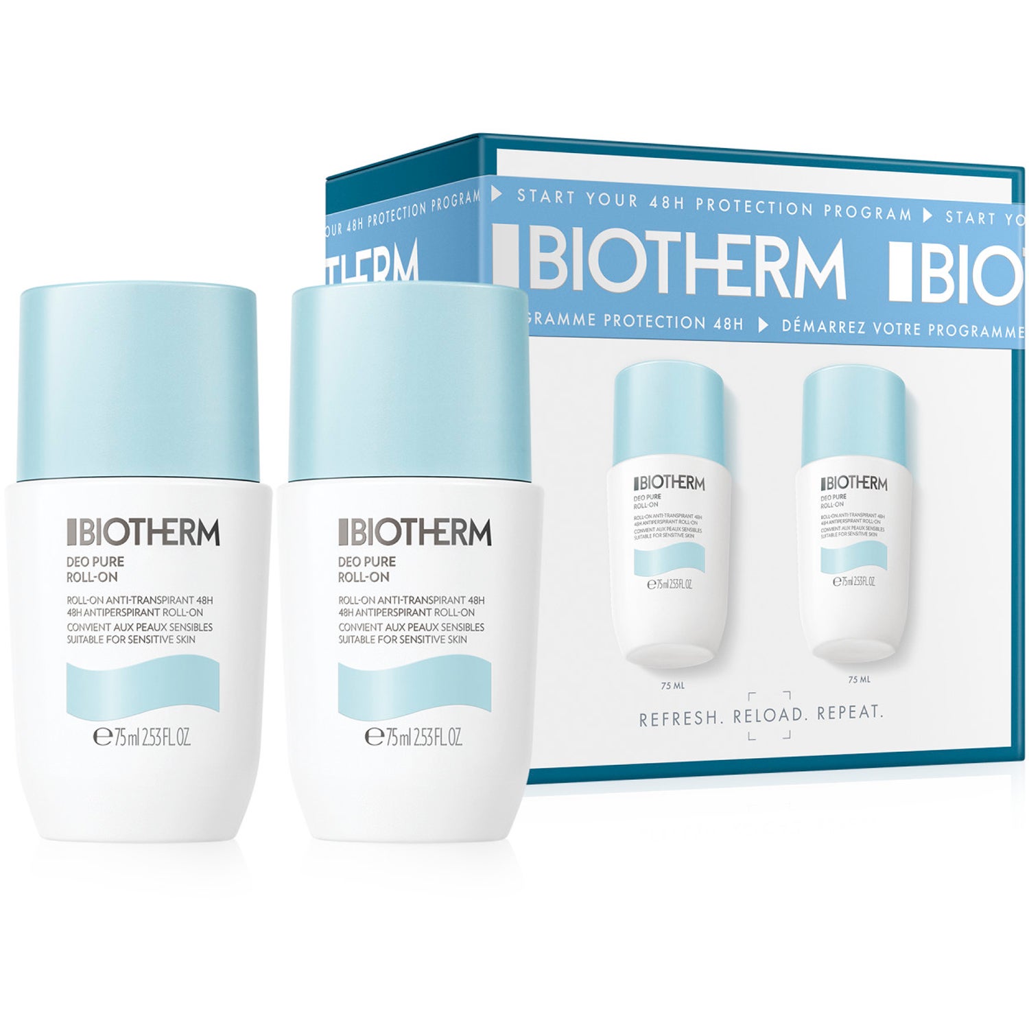 Biotherm Deo Pure Roll-On Set Duo Set 2025 150 ml