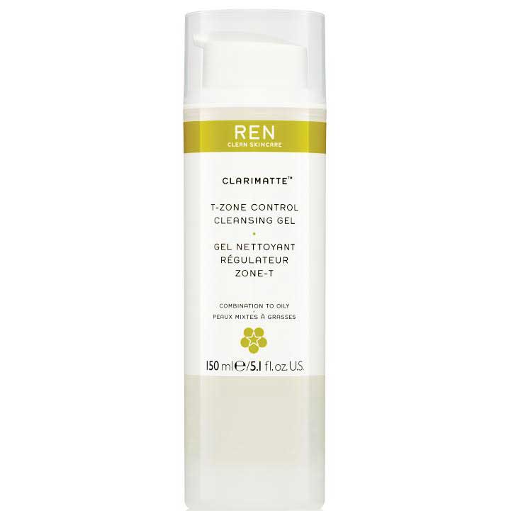 REN Clarimatte T-Zone Control Cleansing Gel 150 ml