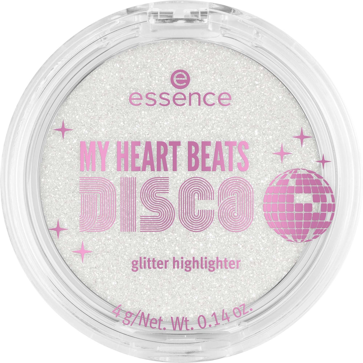 Alternativ bild 0 för essence MY HEART BEATS DISCO Glitter Highlighter 4 g