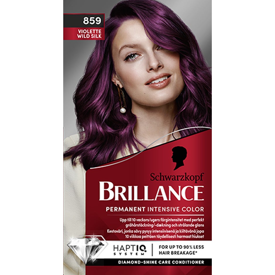 Schwarzkopf Brillance Permanent Intensive Color 859 Violette Wild Silk 1 pcs