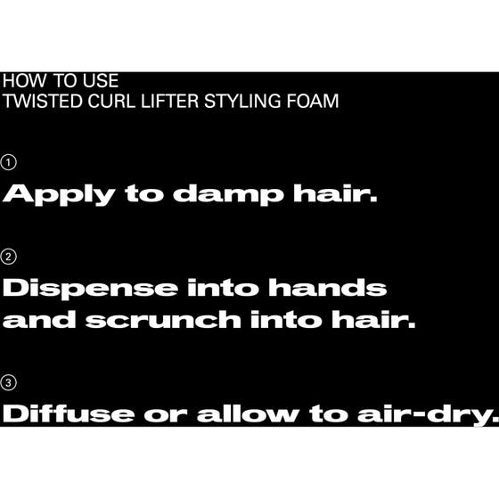 Twisted Curl Lifter Styling Foam