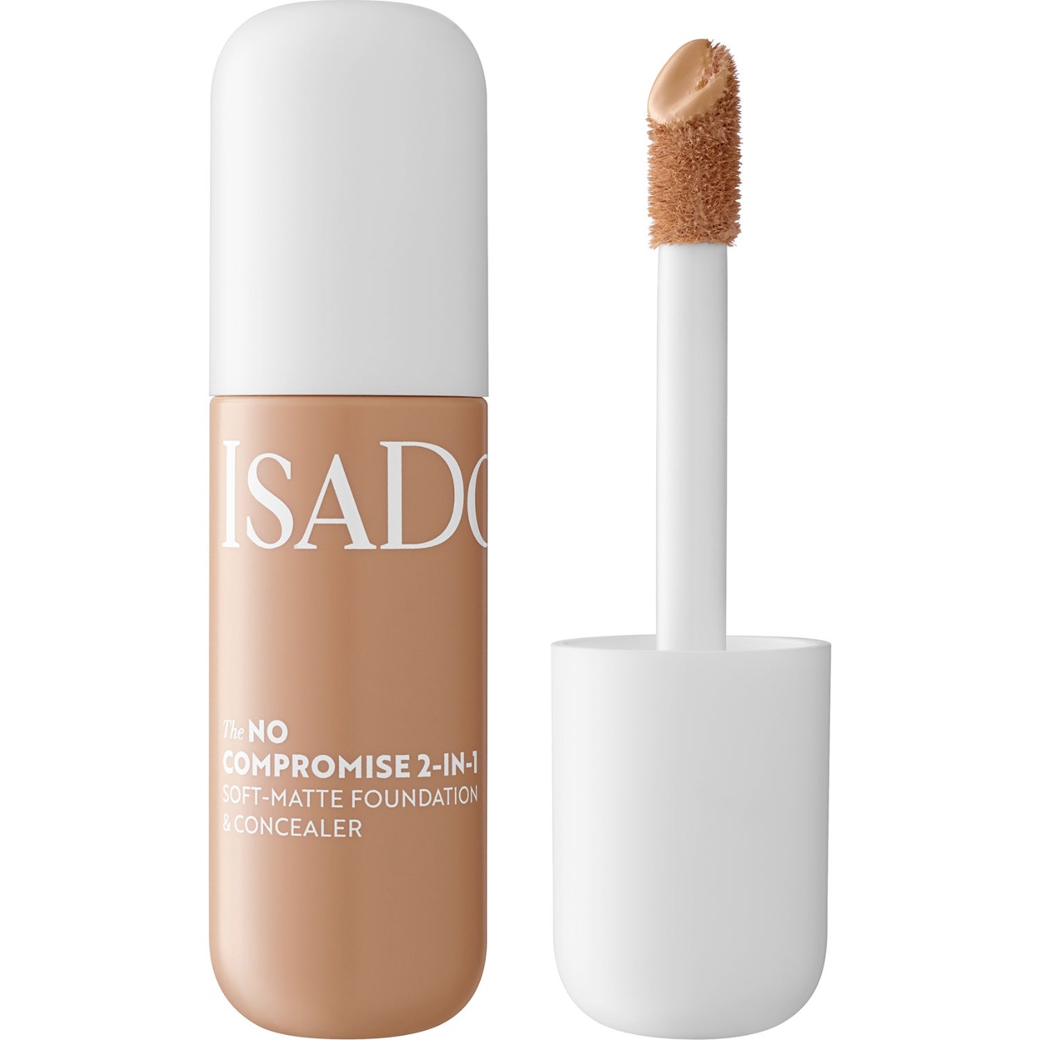 IsaDora The No Compromise 2-in-1 Soft-Matte Foundation & Concealer 25N Neutral dam