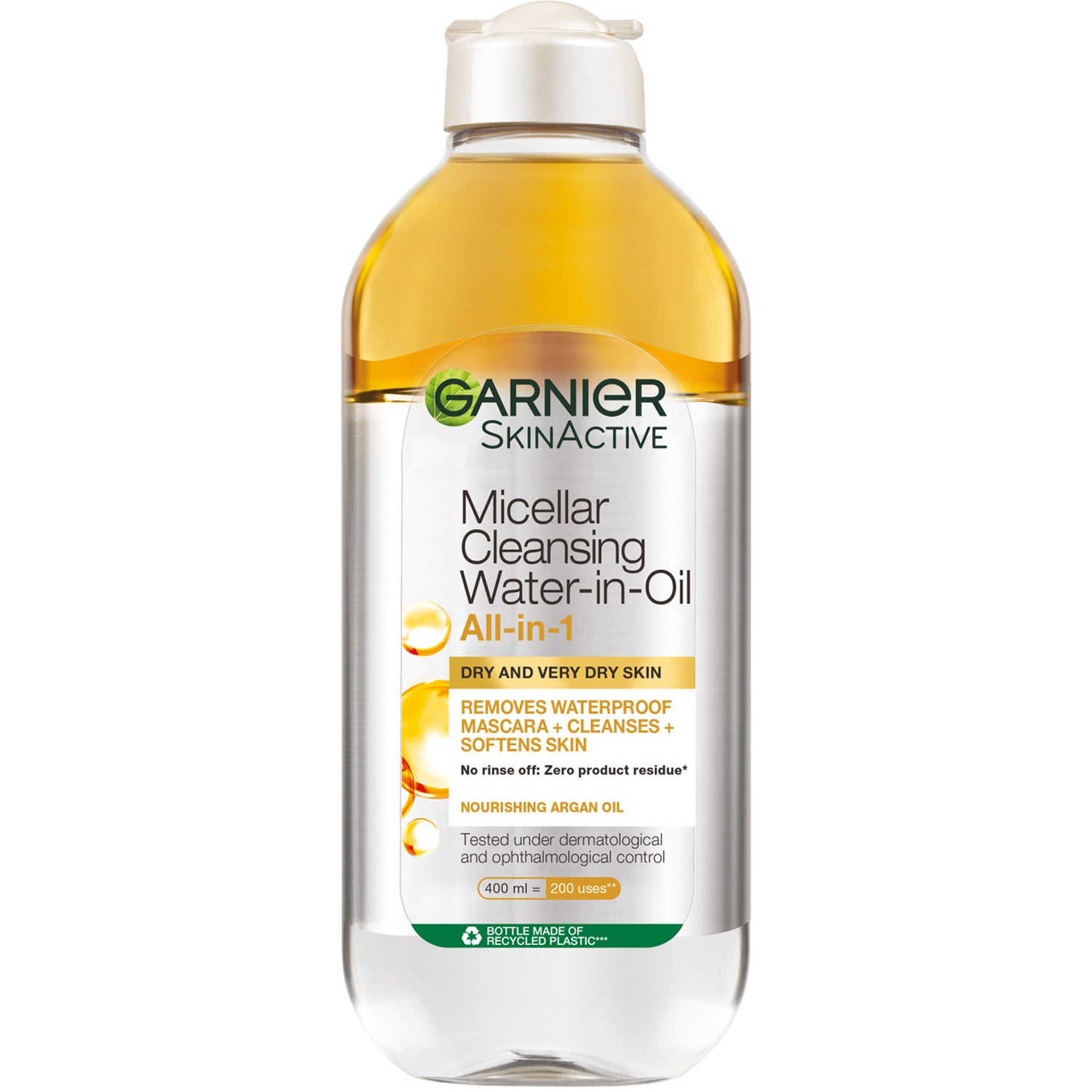 Köp Garnier Skin Active Micellar Cleansing Water in Oil,  400 ml Garnier Sminkborttagning fraktfritt