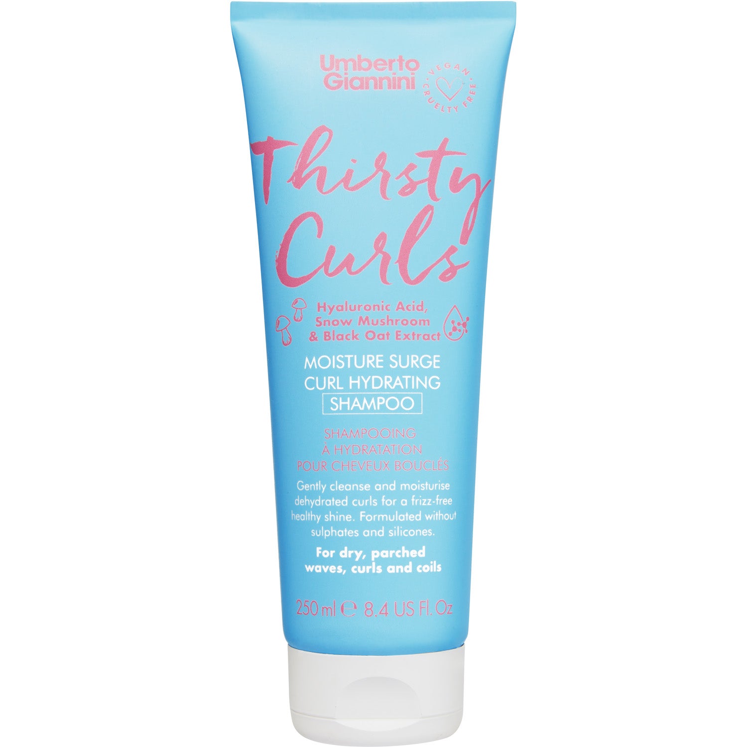 Umberto Giannini Thirsty Curls Shampoo 250 ml billede