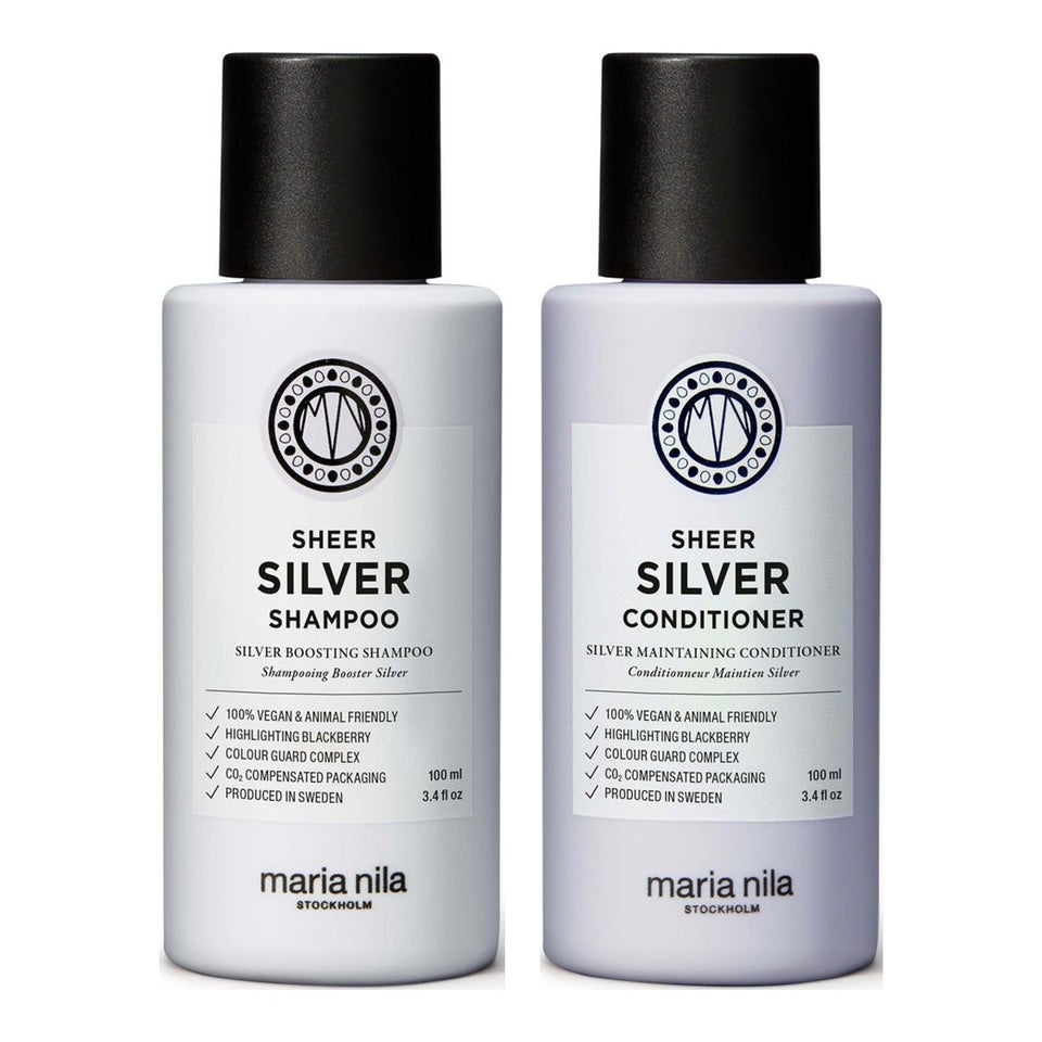 Sheer Silver Set Shampoo 100ml, Conditioner