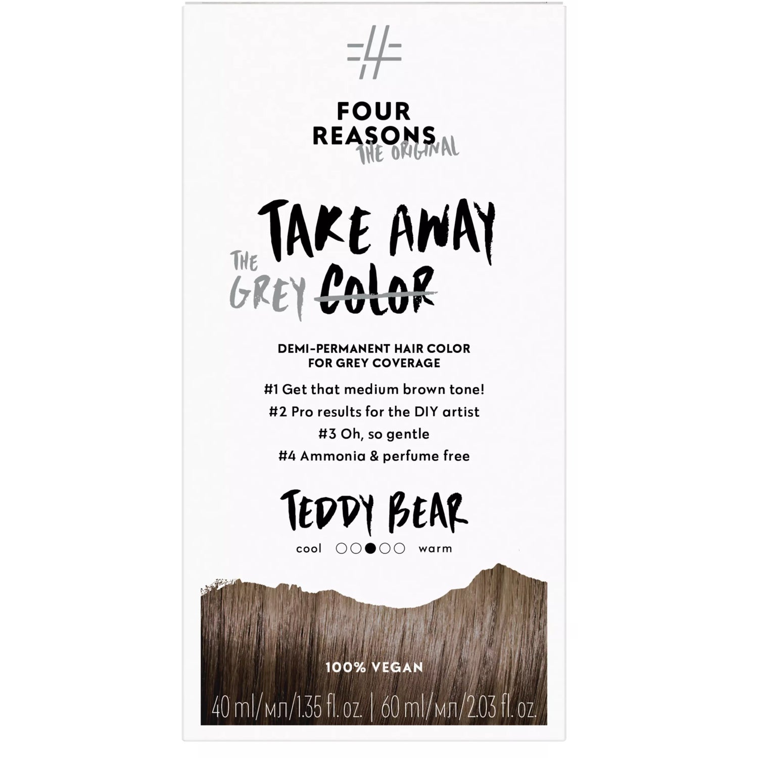 Four Reasons Take Away Color 6.0 Teddy Bear 1 pcs