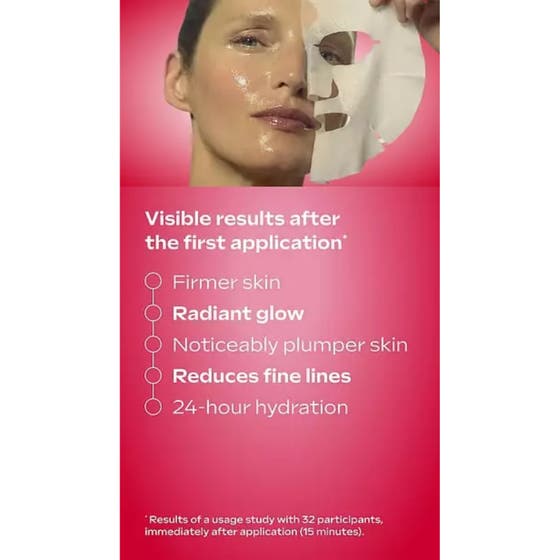 Exo Boost Glow Sheet Mask Pomegranate