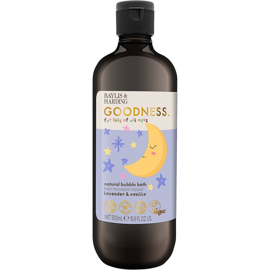 Produktfoto för Baylis & Harding Goodness Kids Lavender & Vanilla Bubble Bath 500 ml