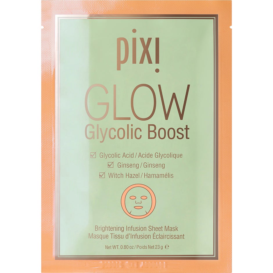 Produktfoto för Pixi GLOW Glycolic Boost Sheet Masks 3Pcs - 3 pcs