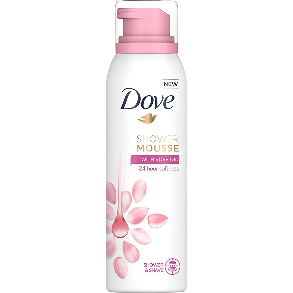 Shower Mousse Rose Oil, 200 ml Dove Duschcreme