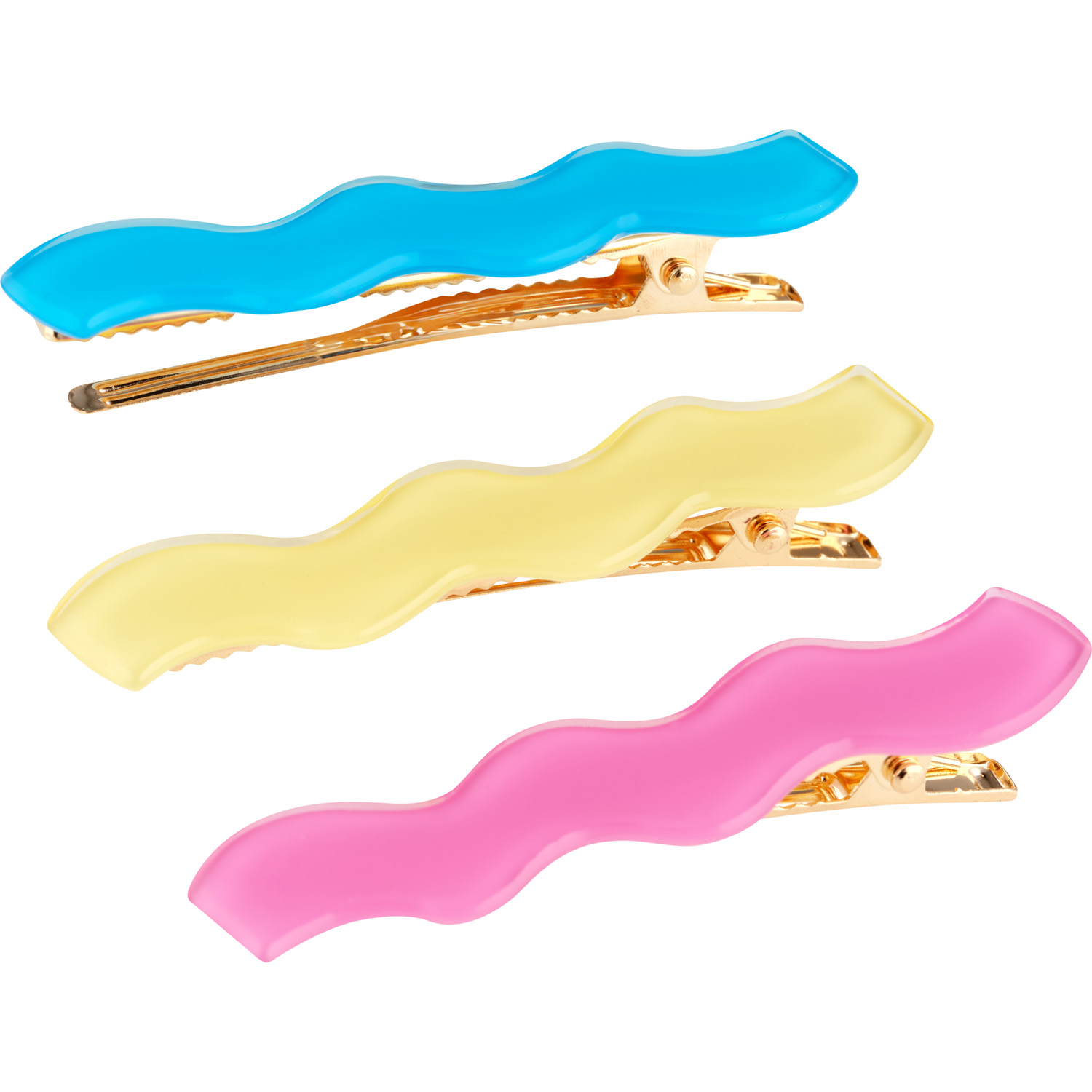Superman hair clips