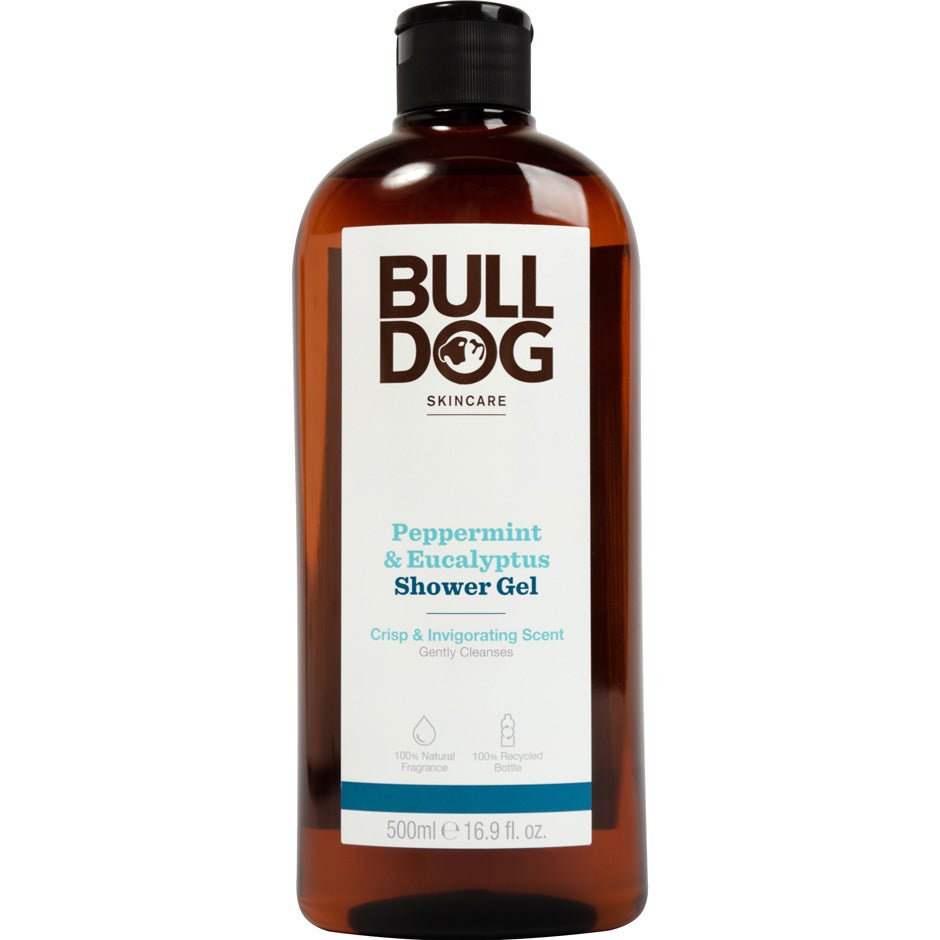 Bulldog Shower Gel Peppermint & Eucalyptus - 500 ml billede
