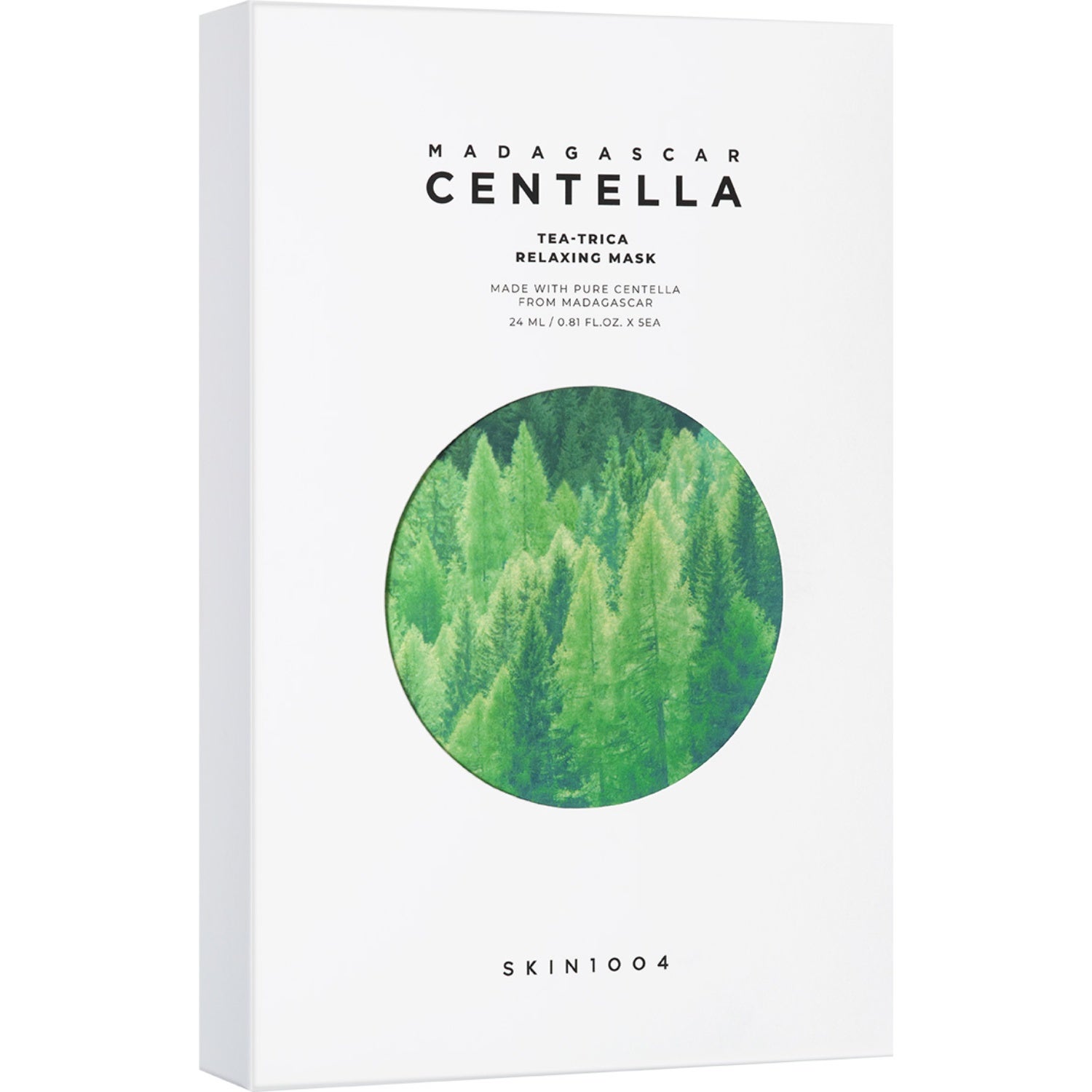 SKIN1004 Madagascar Centella Tea-Trica Relaxing Mask 5 x 24 ml