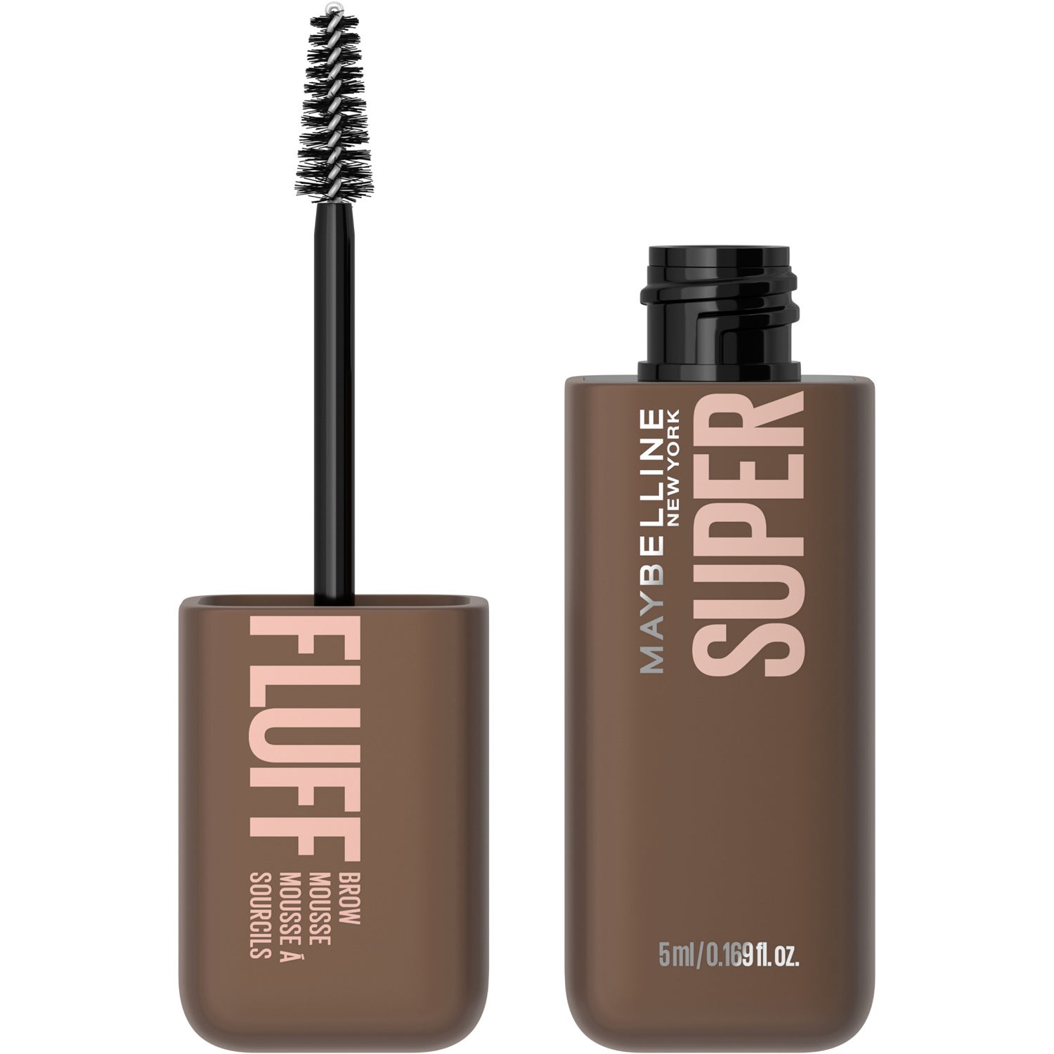 Maybelline New York Superfluff 257 Medium Brown Brow Mousse (5 g)
