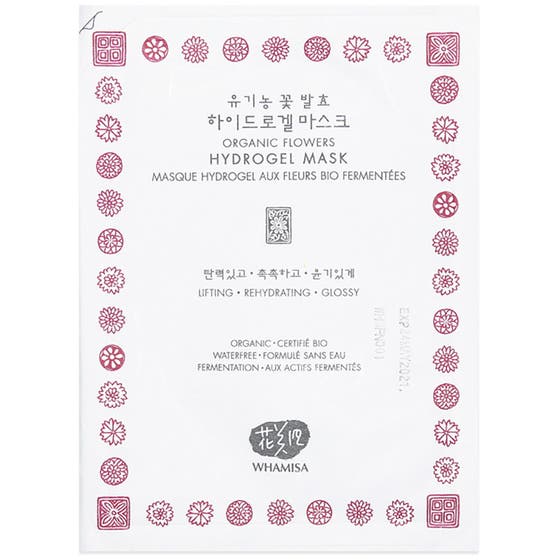 Whamisa Organic Flowers & Aloe Vera Hydrogel Mask