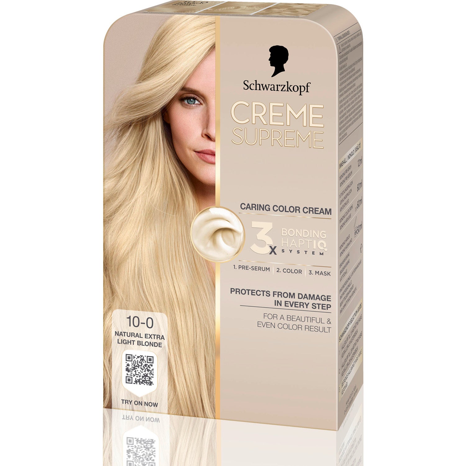 Schwarzkopf Creme Supreme 10-0 Natural Extra Light Blonde - 1 pcs billede