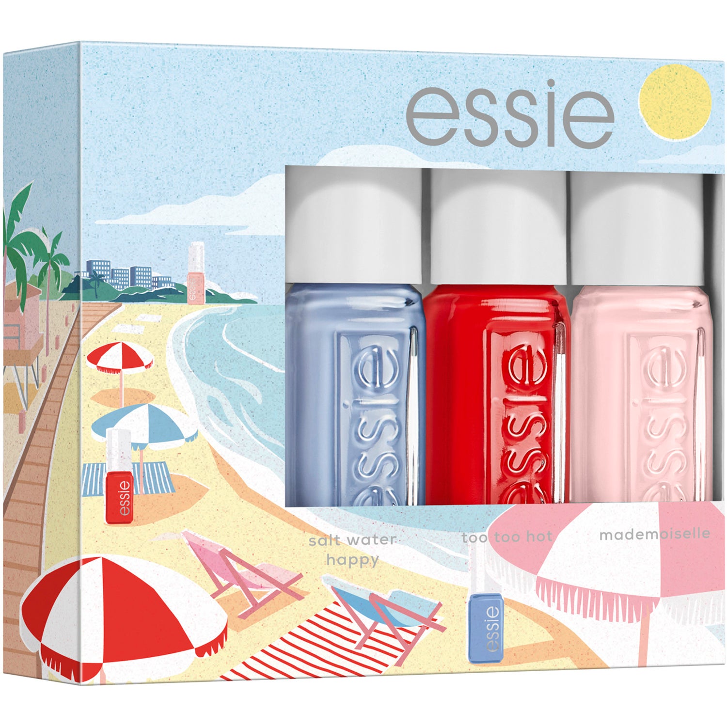 Essie Summer Mini Trio Kit 1 Seaside Dinner 15 ml