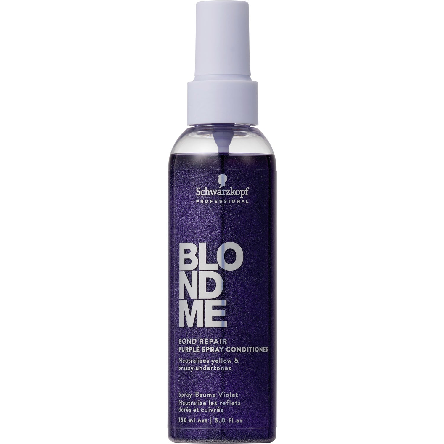 Schwarzkopf Professional BLONDME Bond Repair Purple Spray Conditioner - 150 ml billede