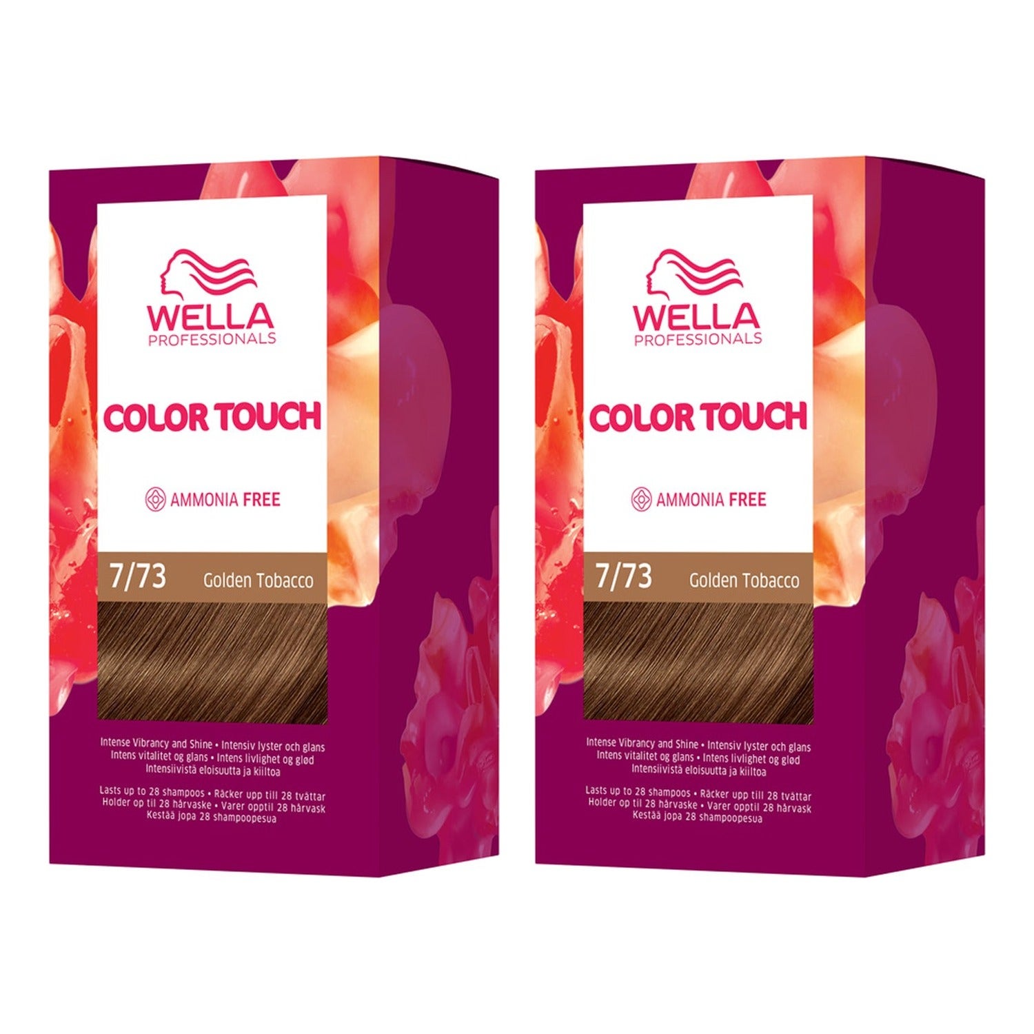Wella Professionals Golden Tobacco Colour Duo 2 X 130 ml - 260 ml