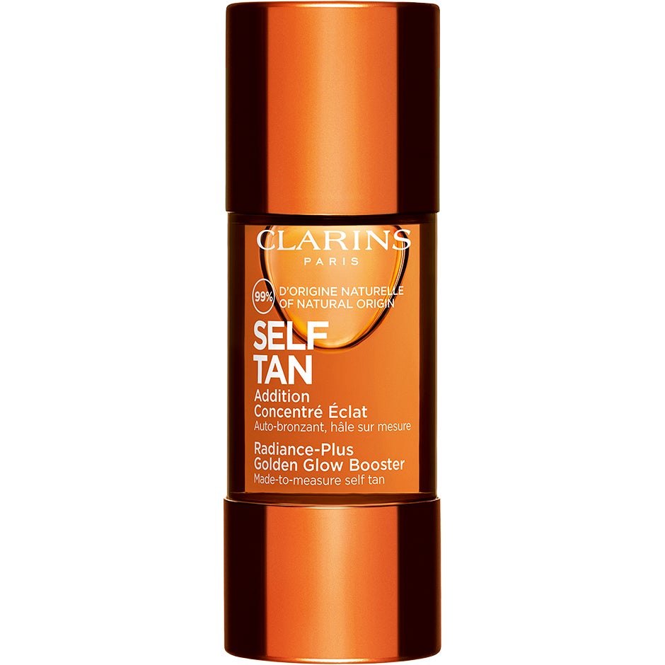 Clarins Soldroppar radiance plus golden glow booster face solprodukter dam – bild 8
