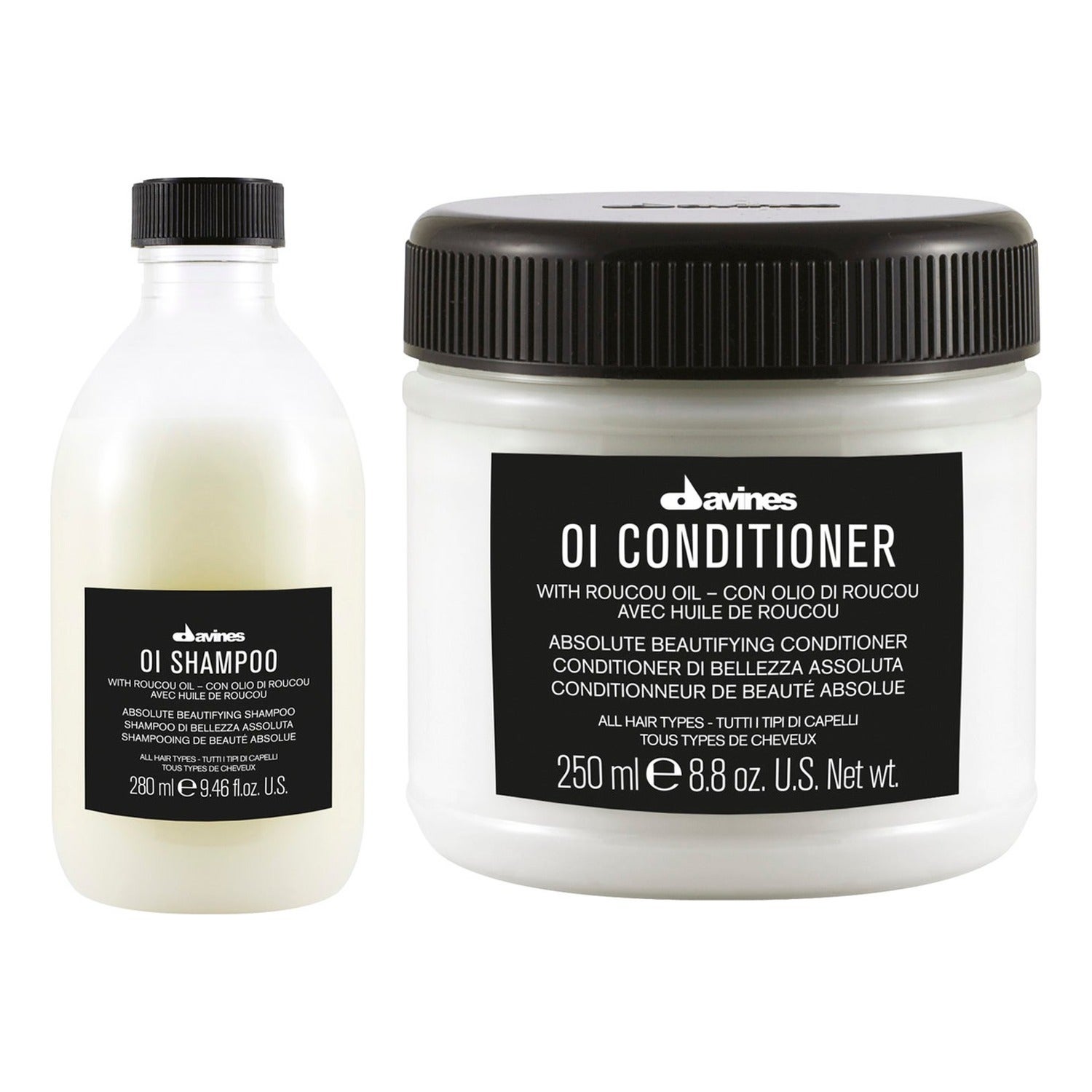 Davines The OI Absolute Beautifying Routine Set Shampoo + Conditioner