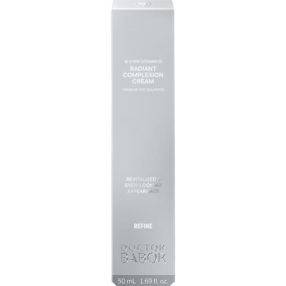 Babor DOC Radiant Complexion Cream 50 ml kirkastava kasvovoide hopeanharmaassa pahvipakkauksessa.