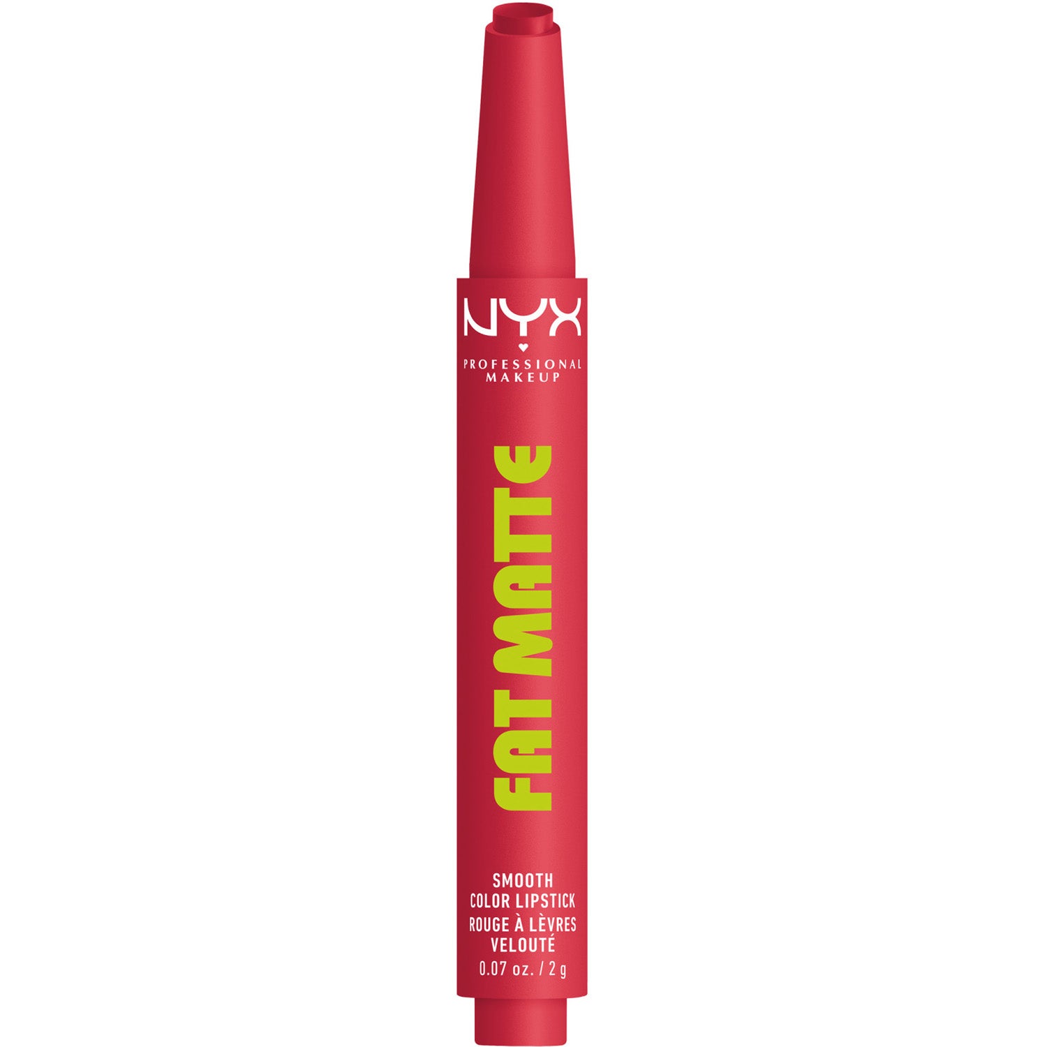 NYX Fat Matte Läppstift #flamingo Feather 2 gr läppsmink dam – bild 8