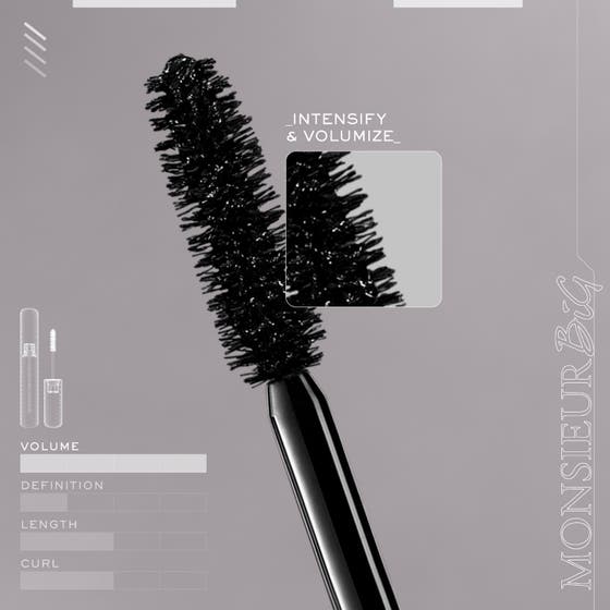 Monsieur Big Mascara Black