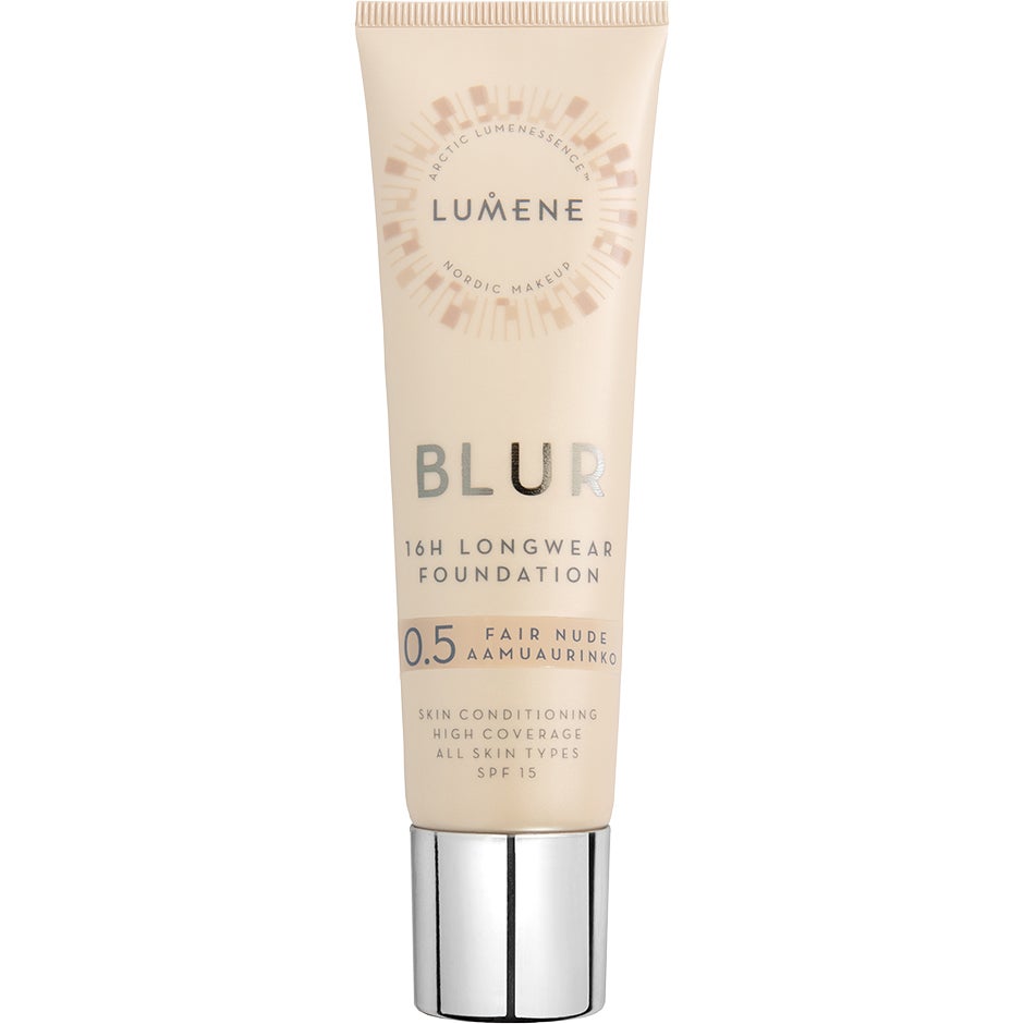 Lumene Blur 16H Longwear Foundation SPF 15 30 ml ─ 0,5 Fair Nude