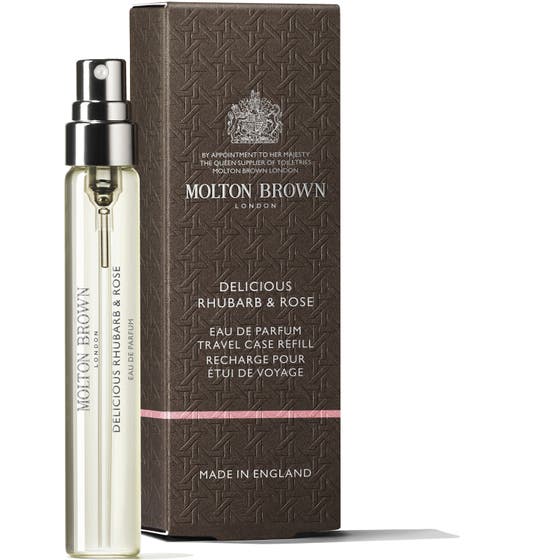 Delicious Rhubarb & Rose Travel Case