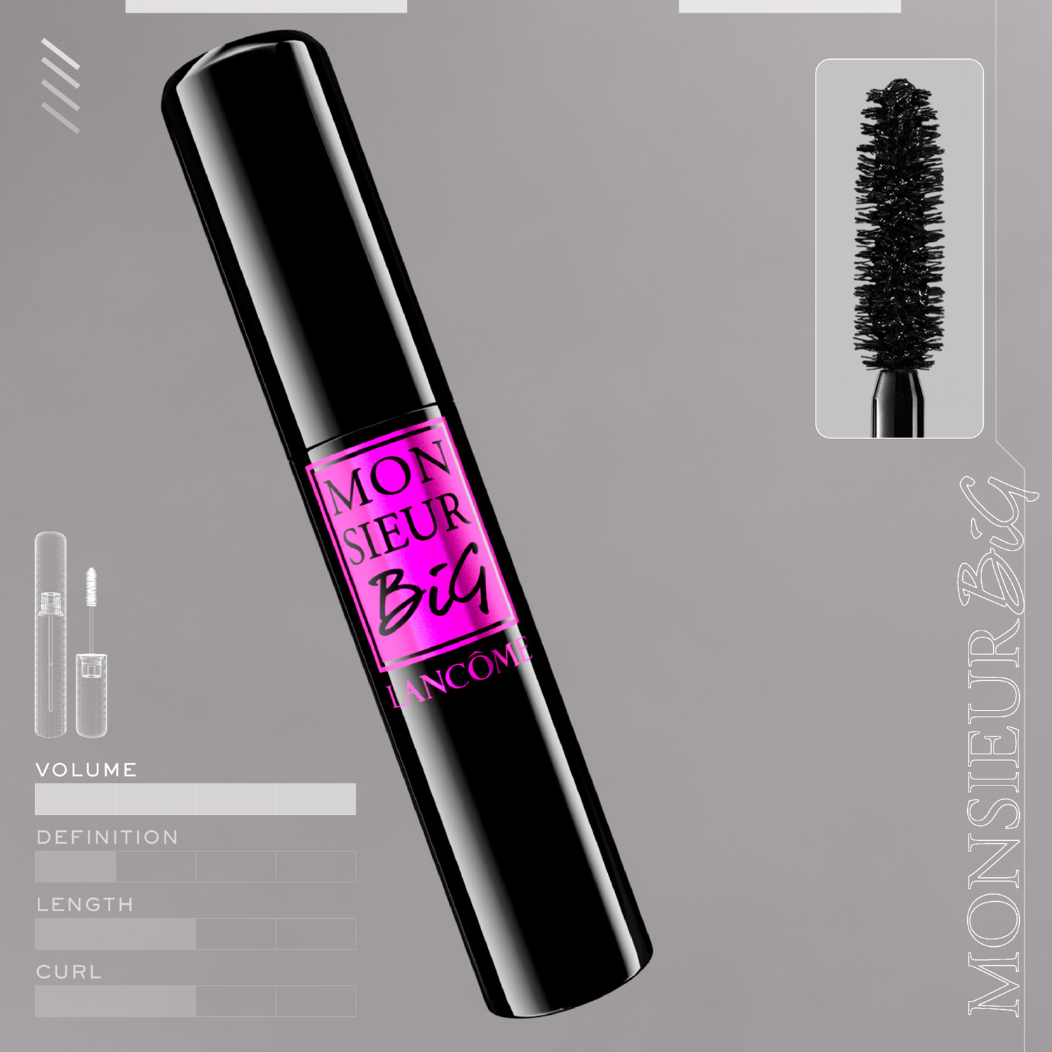 Monsieur Big Mascara Black