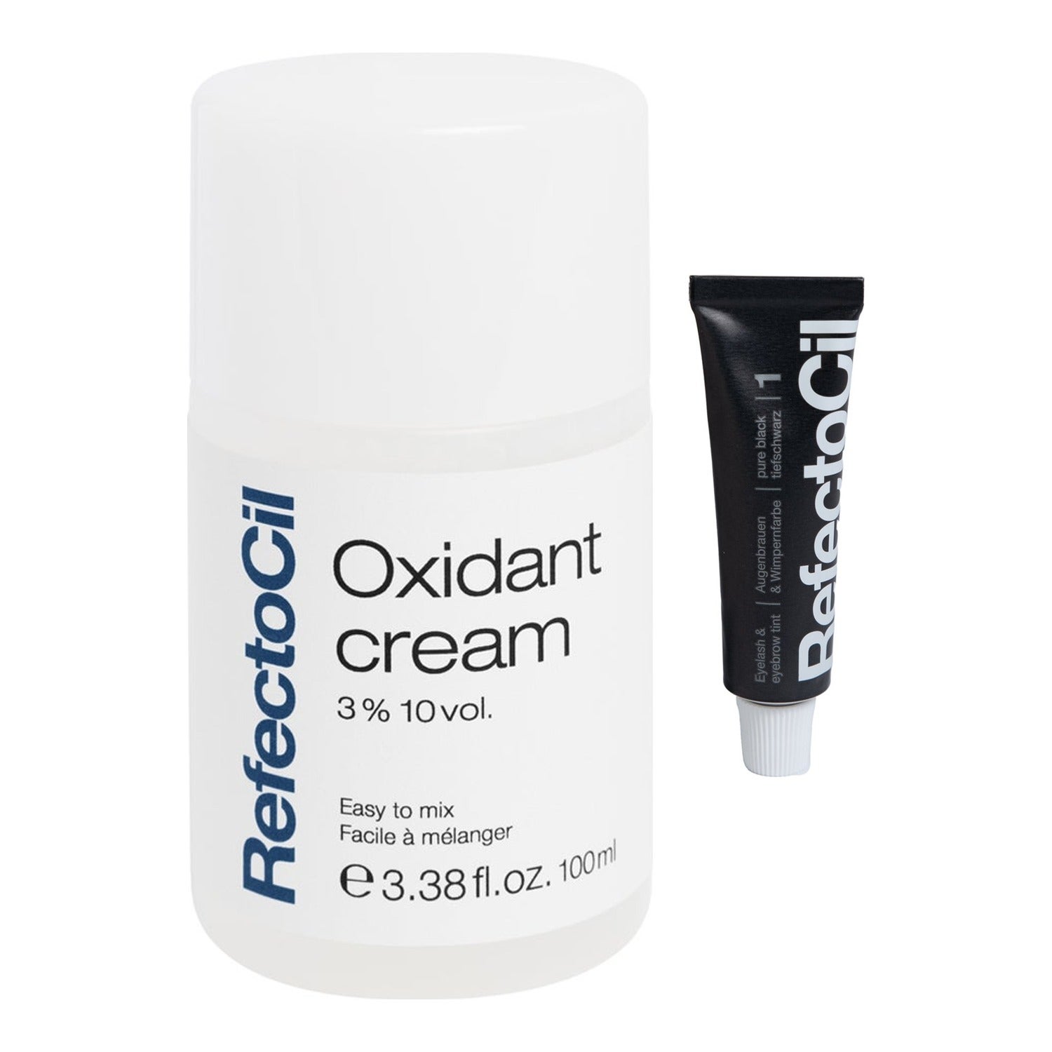 RefectoCil Eyebrow Color & Oxidant 3% Creme Black – 9003877057109