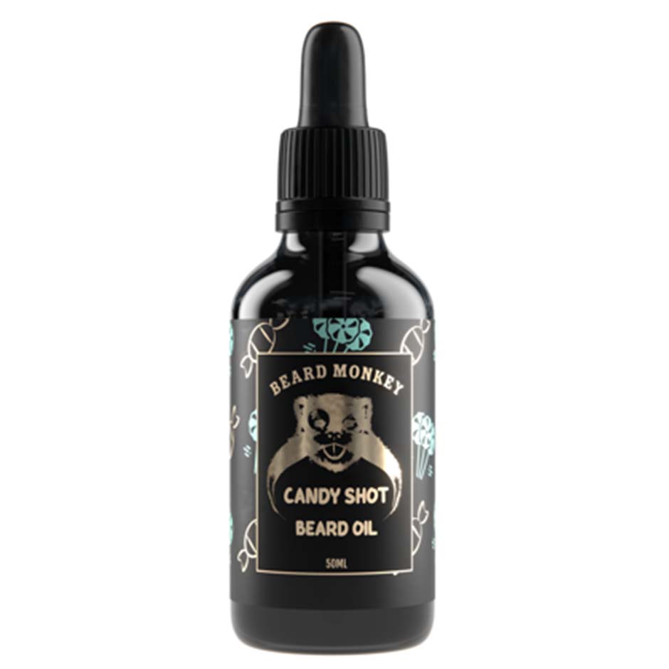 Beard Monkey Beard Oil Strawberry Daiquiri rakning & skäggvård herr – bild 3