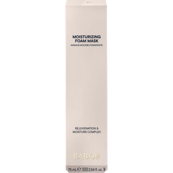 Babor Skinovage Moisturizing Foam Mask 75 ml djupverkande fuktmask ansikte i vit sprayflaska med lock
