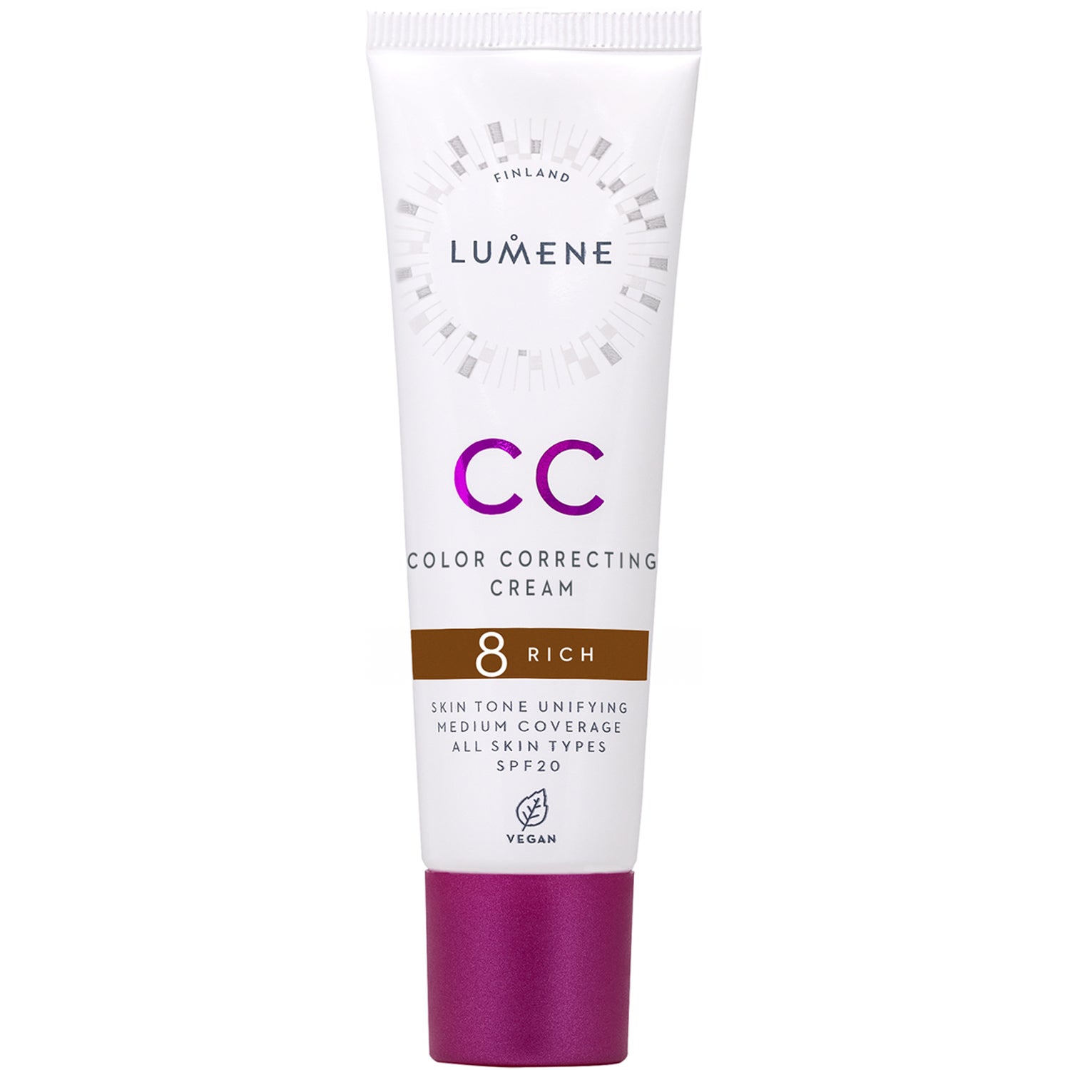Lumene CC Color Correcting Cream SPF20 30 ml ─ Rich