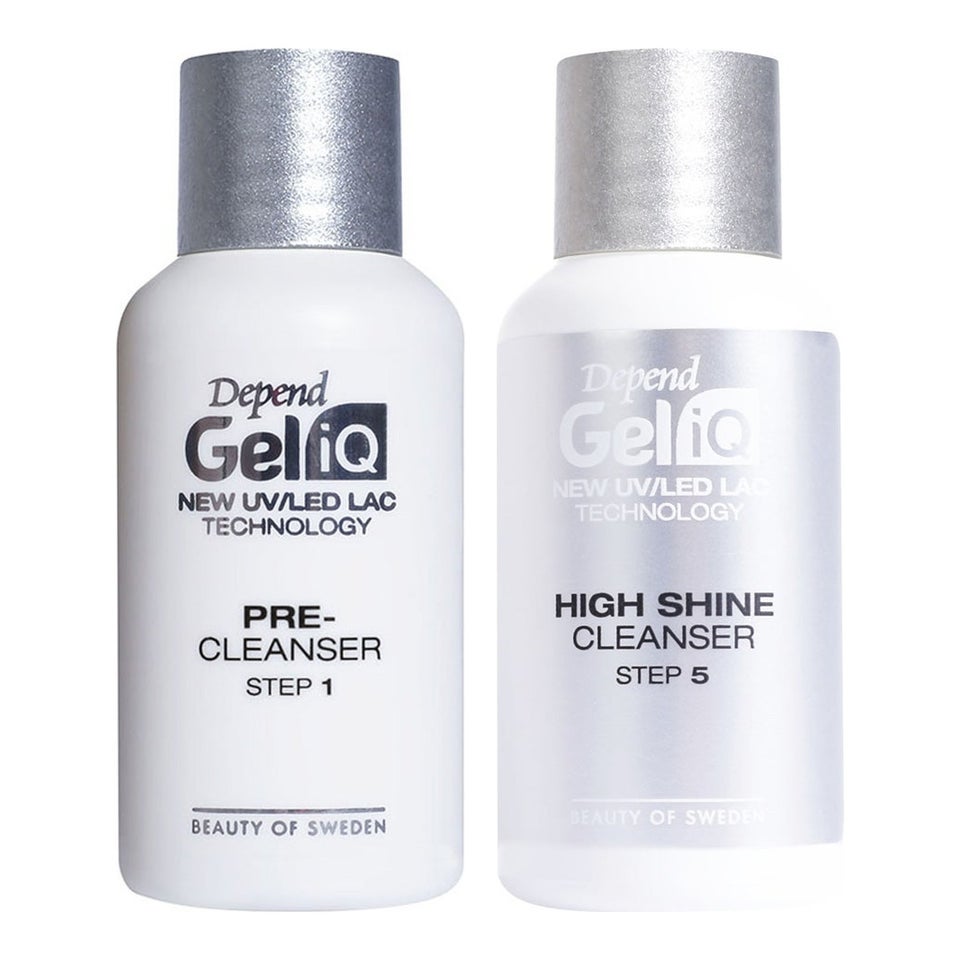 Gel IQ Pre-Cleanser & High Shine Cleanser Kit