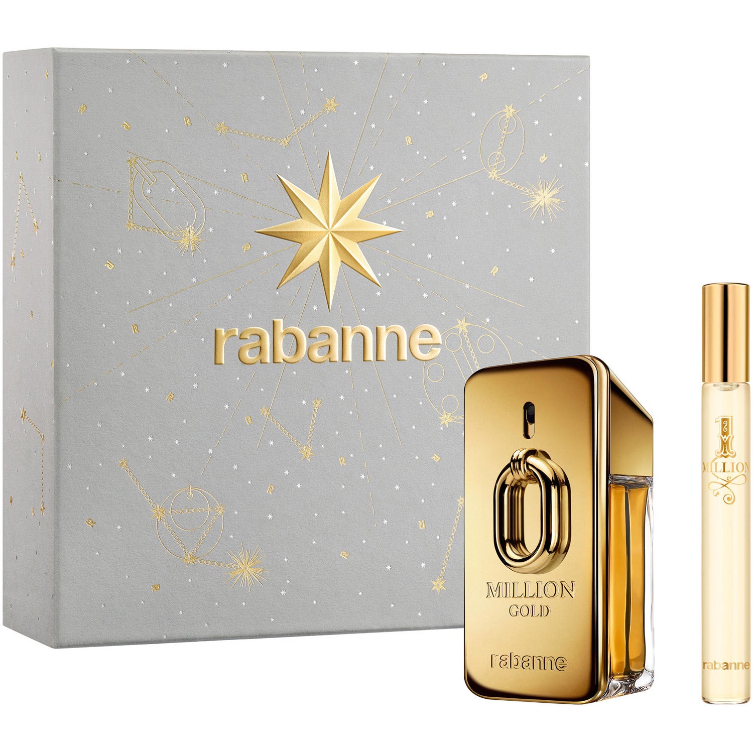 RABANNE Million Gold For Him Gift Set Eau de Parfum Intense 50 ml + Eau de Toilette 10 ml