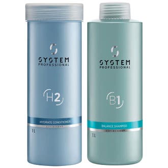 Hydrate Conditioner & Balance Scalp Shampoo