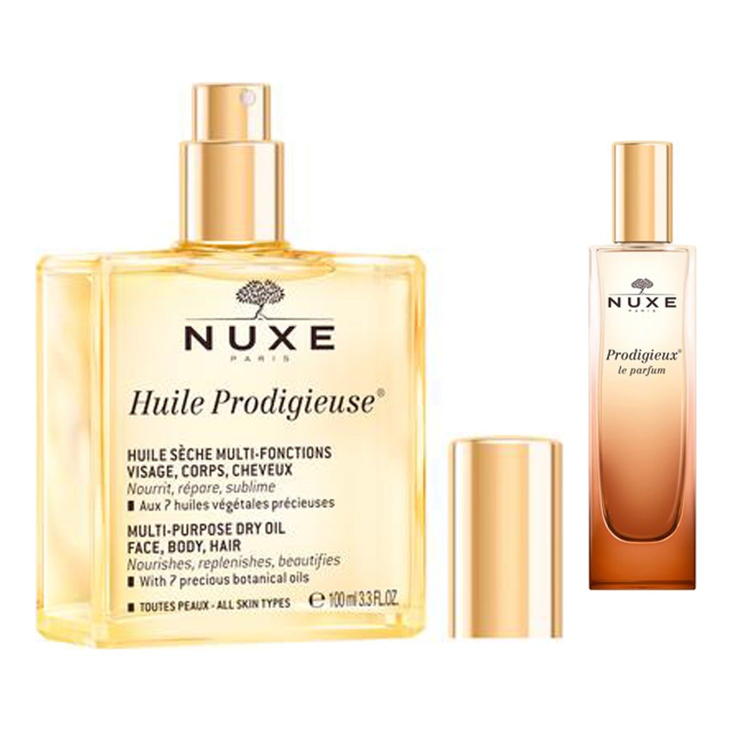 Nuxe Huile Prodigieuse & Perfume Oil 100 ml, EdP 50 ml - 150 ml