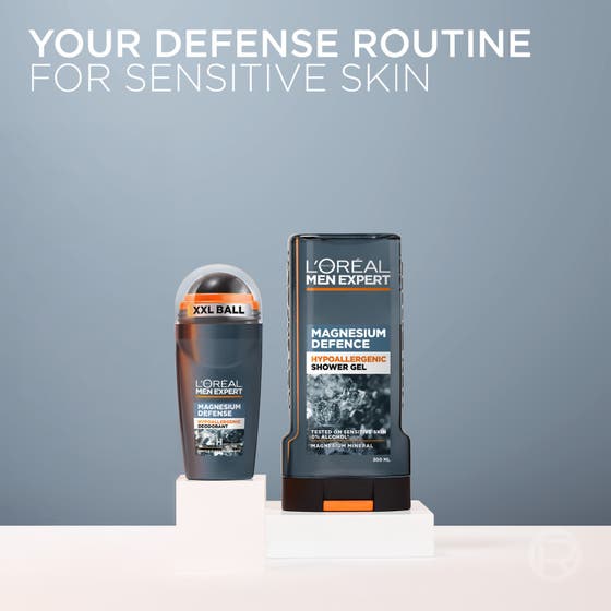 Men Expert Shower Gel Magnesium Defence